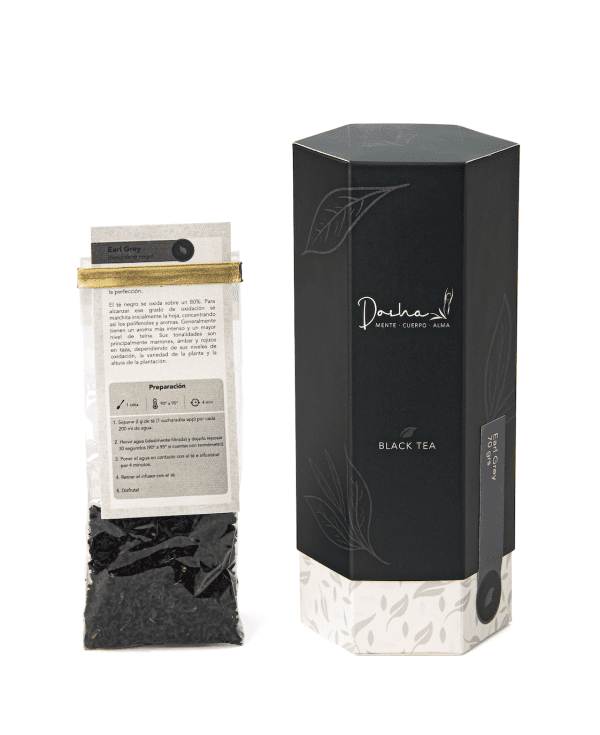 Earl Grey . Té negro con Bergamota